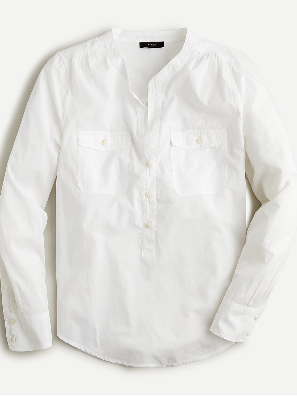 J. Crew Women’s Garment-Dyed Popover Shirt (SOLD OUT)